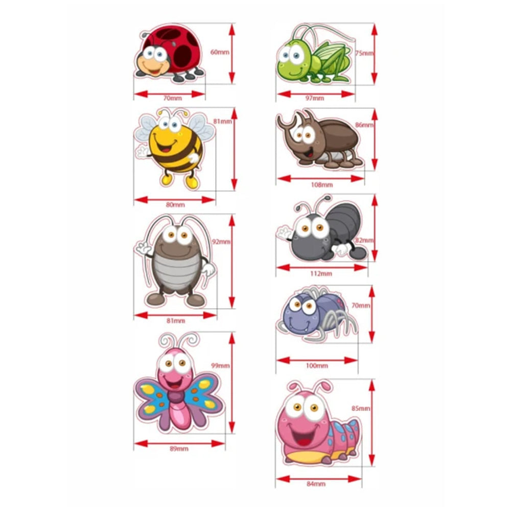 Magnet-Set Insekten – 9 kinderfreundliche Magnete für Spiel & Deko