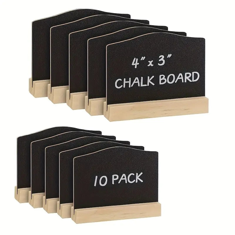 Mini Tischkreidetafeln 10er-Set günstig online kaufen