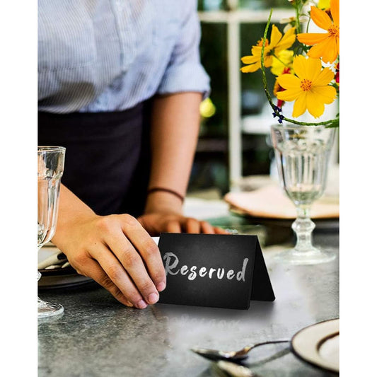 A-Aufsteller Kreidetafel schwarz für Tischreservationen