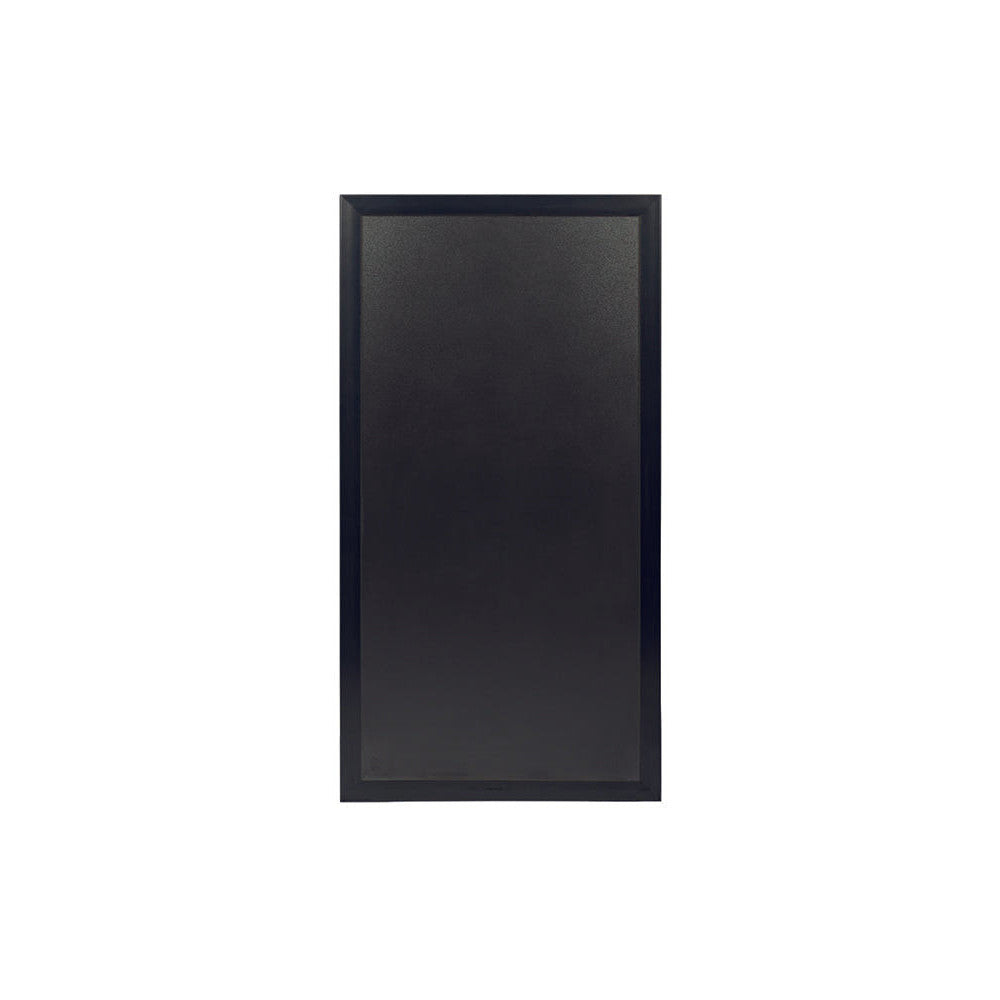 Aufstellbare Kreidetafel in Schwarz, Sichtschutz Kundenstopper für Restaurants