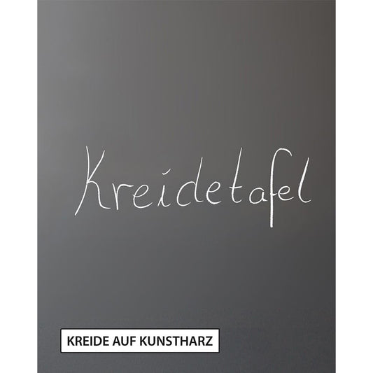Kreidetafel ohne Rahmen, Rundbogen, 60x90cm, Outdoor