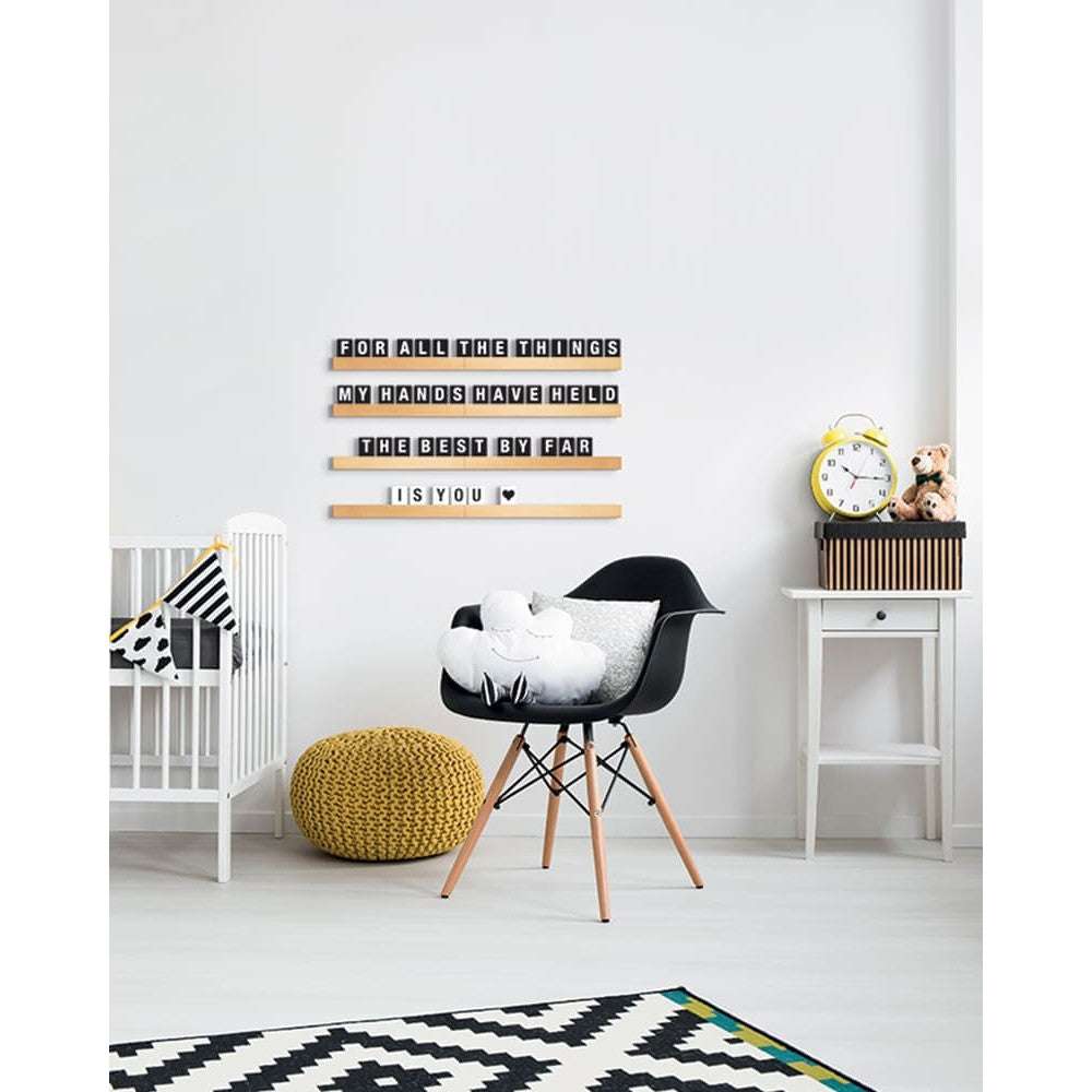 Buchstabenleiste-Kindergeschenk