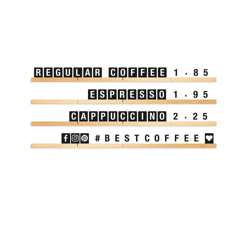 Buchstabenregal-als-Preisliste-für-Kaffee