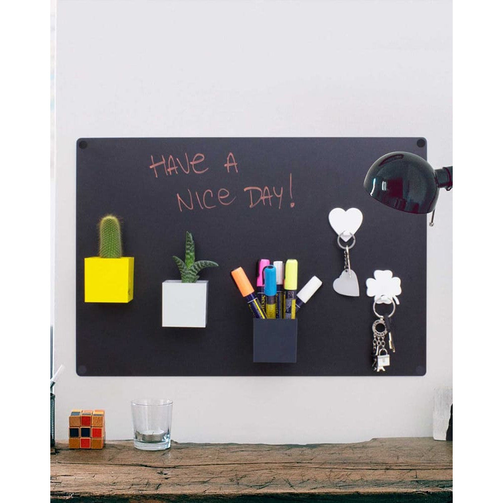 Büro Wandkreidetafel magnetisch für Schlüssel, Stifte, etc.