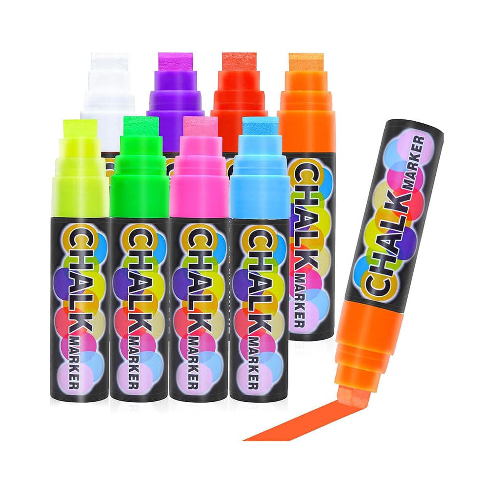 CHALKmarker günstig online kaufen, Kreidemarker Set weiss und farbig 15mm