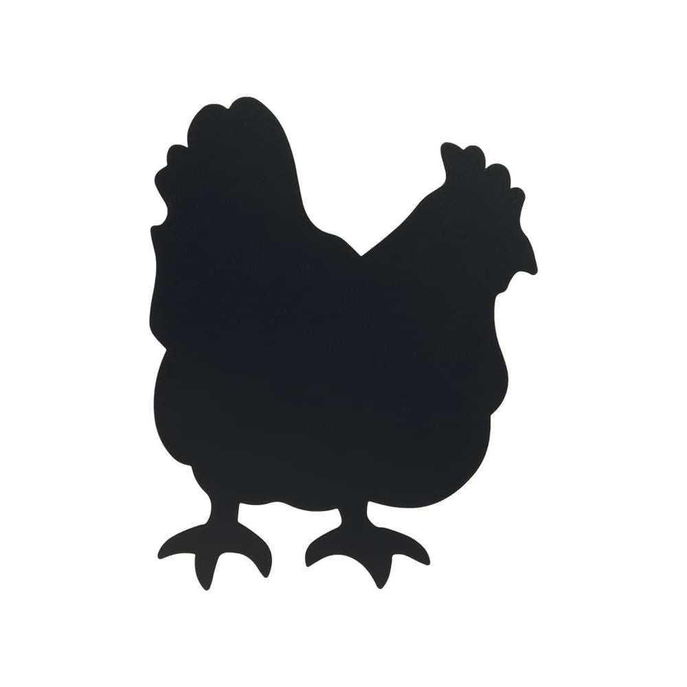 Chicken Wandkreidetafel Silhouette zum Malen mit Kreide