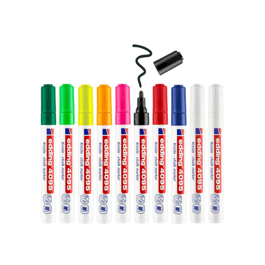 Edding® Kreidemarker 4095, 2-3mm, 10er-Set (Basic)
