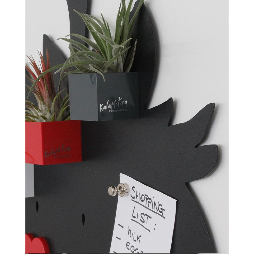 Erdbeeren Kreidetafel magnetisch schwarz