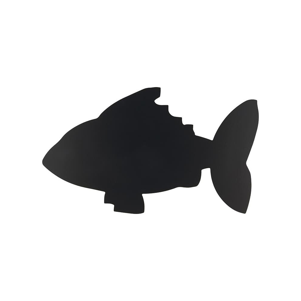 Fisch Wandkreidetafel Silhouette für Kinder zum Malen mit Kreide