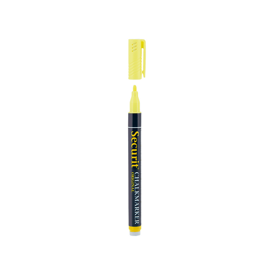 Securit® Kreidemarker, 1-2mm, Einzeln, Gelb