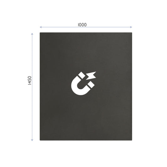 Grosse Kalamitica Magnettafel zum Beschriften mit Kreide oder Kreidemarker, 145x100cm