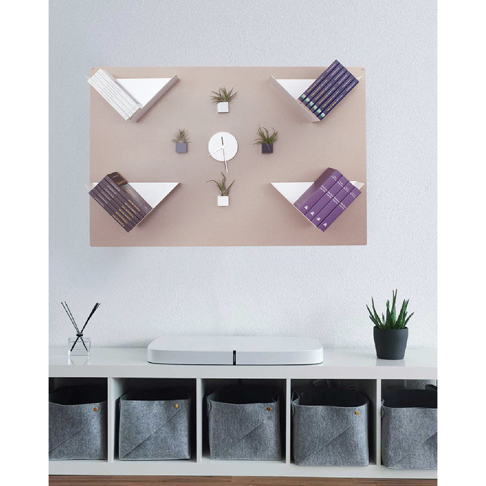 KalaMitica® Kreidetafel Magnetisch, Ohne Rahmen, 74x114cm, Beige