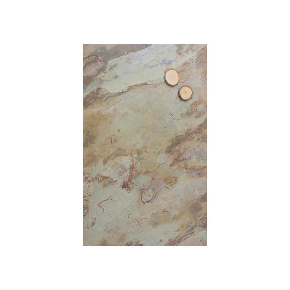 grosses Magnetboard aus Schiefer 61x120cm Goldschiefer Goldmountain