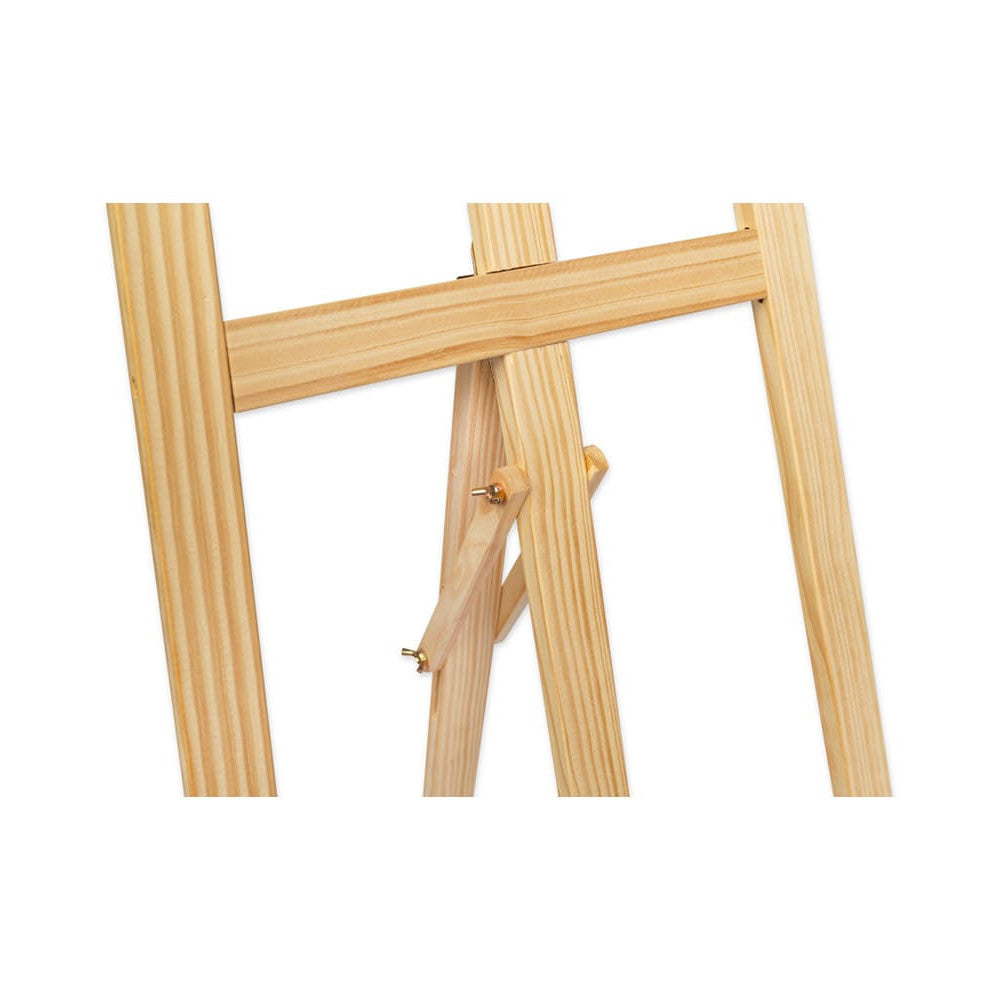 Höhenverstellbare Holz Staffelei Natur