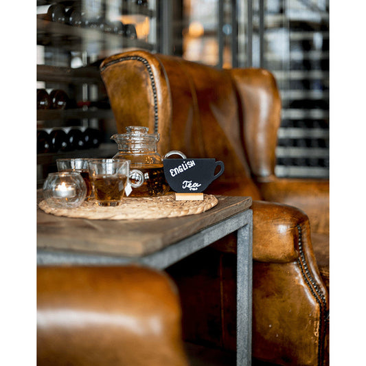 Kaffeetasse Tisch Kreidetafel Aufsteller für Kaffees, Bars, Restaurants, etc.