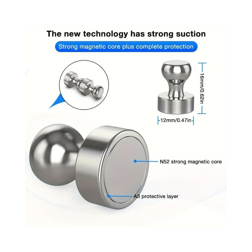 30 Stück Neodym-Kegelmagnete, stark haftende Powermagnete