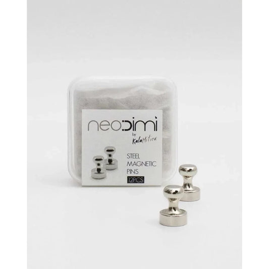 KalaMitica®, Neodym Kegelmagnete aus Stahl, 12 Stk.