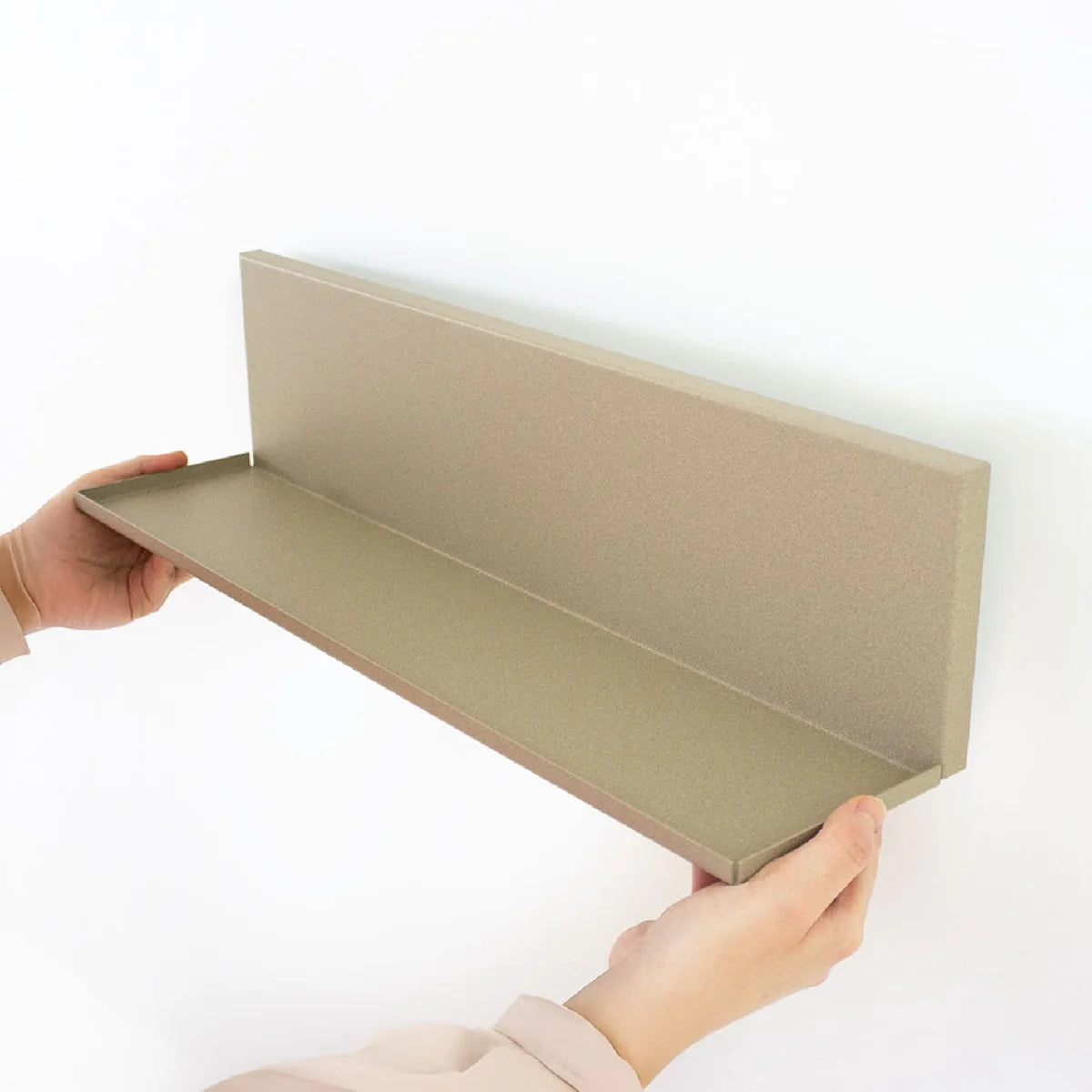 KalaMitica® Magnetisches Wandregal "Kostas", 50cm, Beige