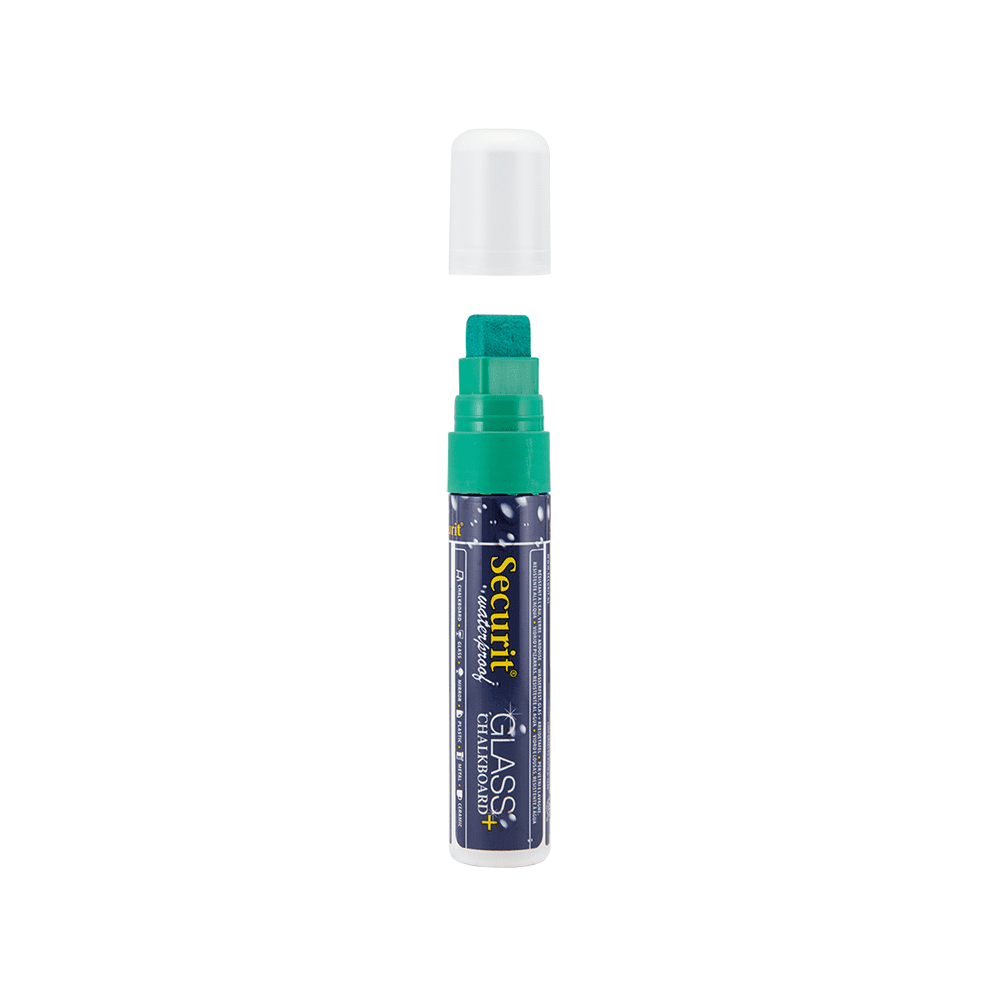 Securit® Kreidemarker Wasserfest, 7-15mm, Einzeln, Grün