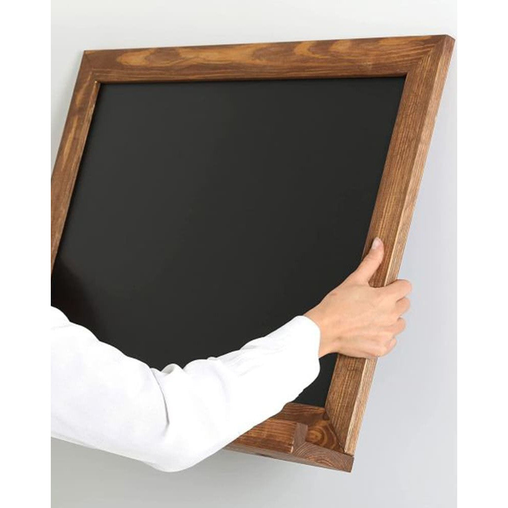 Kreidetafel aus Buchenholz mit Rahmen