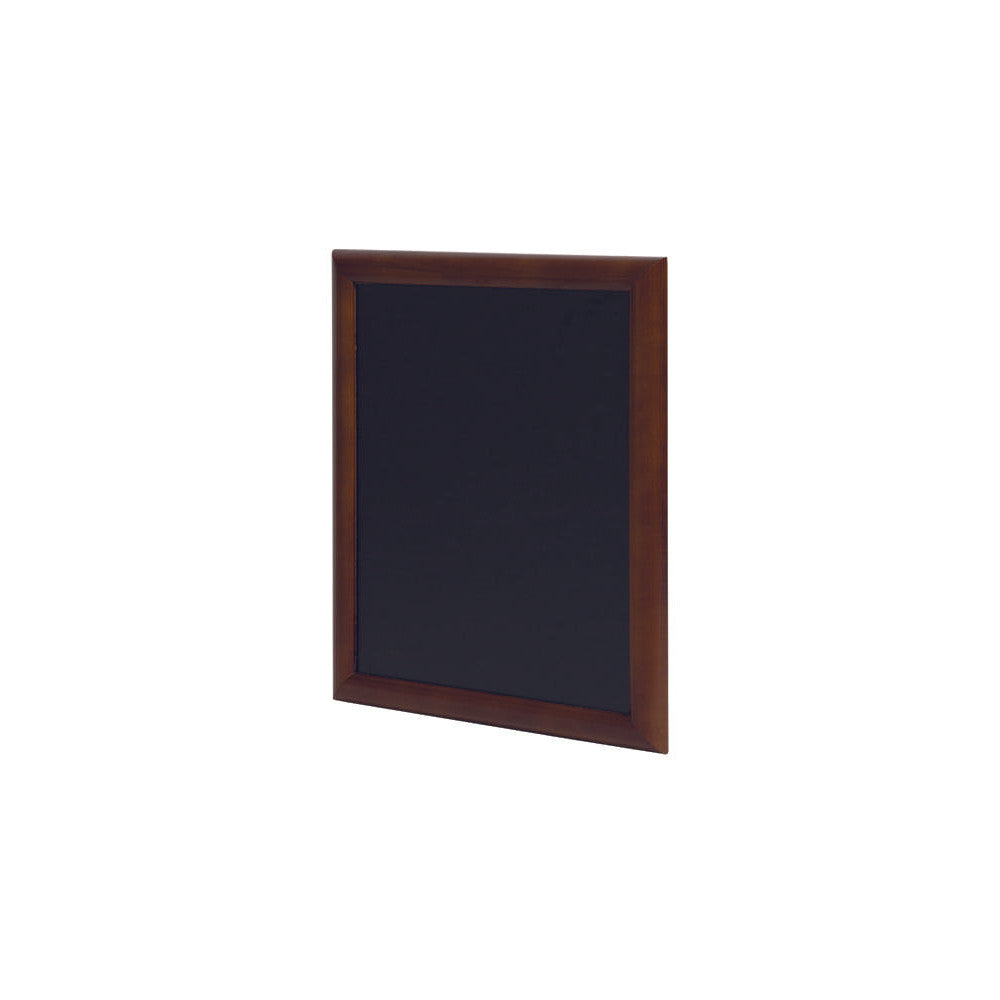 Securit® Kreidetafel mit Holzrahmen, Dunkelbraun, 60x80cm, Outdoor