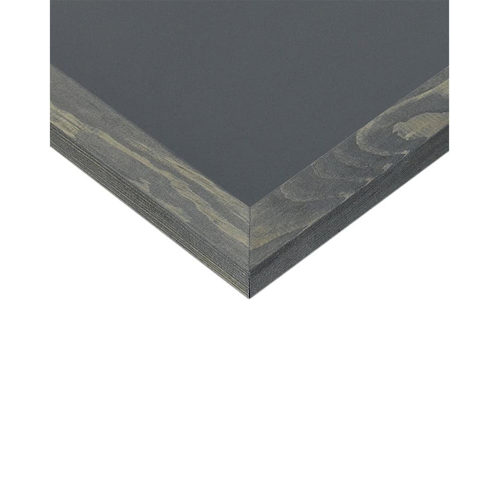 Kreidetafel Kiefernholz schwarz
