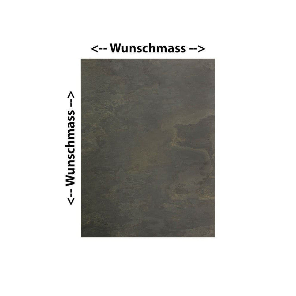 Kreidetafel magnetisch nach Mass Grünschiefer, Schiefertafel individuell nach Wunschmass