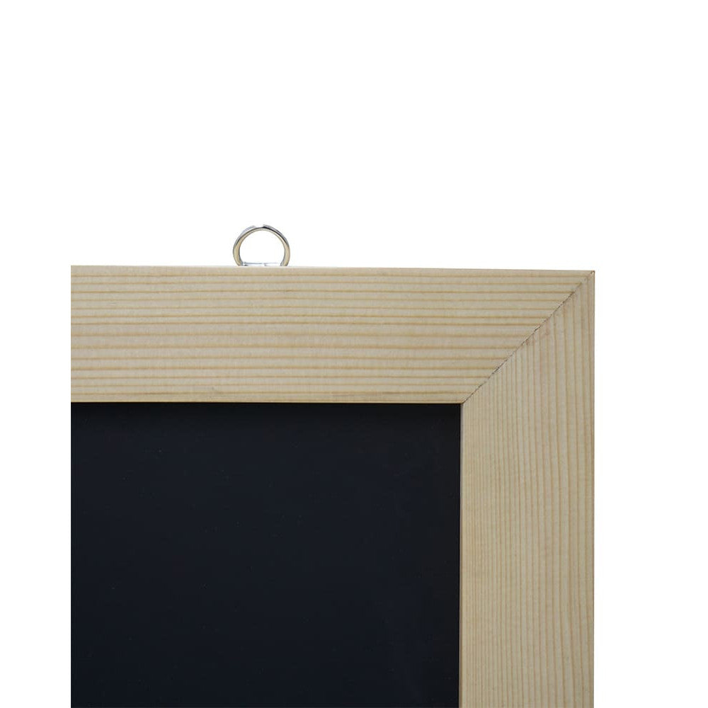 Kreidetafel mit Holzrahmen Buche
