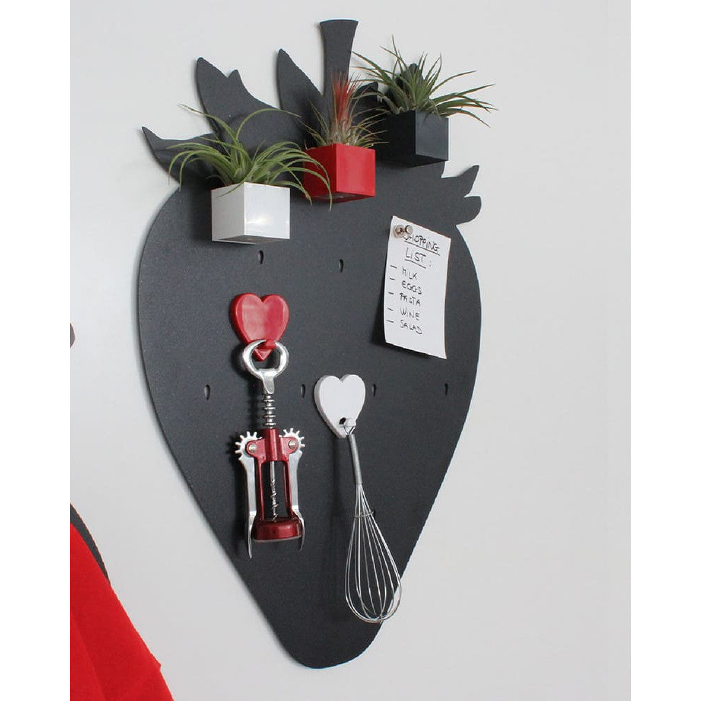 Küchen Kreidetafel Erdbeere magnetisch