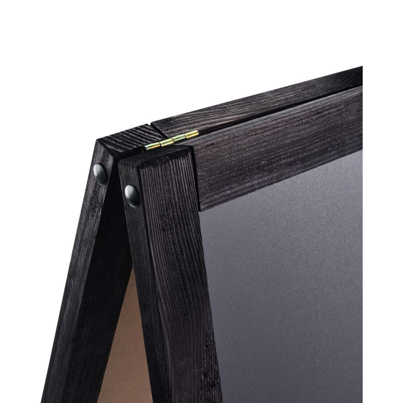 Holz Kundenstopper-Kreidetafel, 60x100cm, Schwarz, Indoor