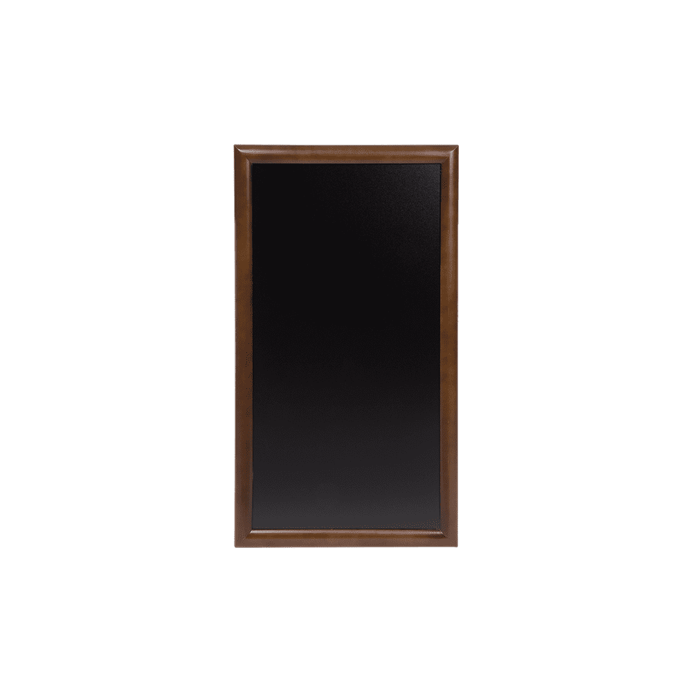 Securit® Kreidetafel mit Holzrahmen, Dunkelbraun, 56x100cm, Outdoor