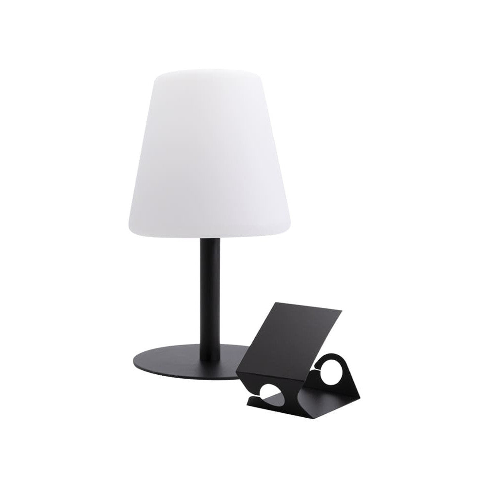 LED Tischlampe mit Kreidetafel Tag