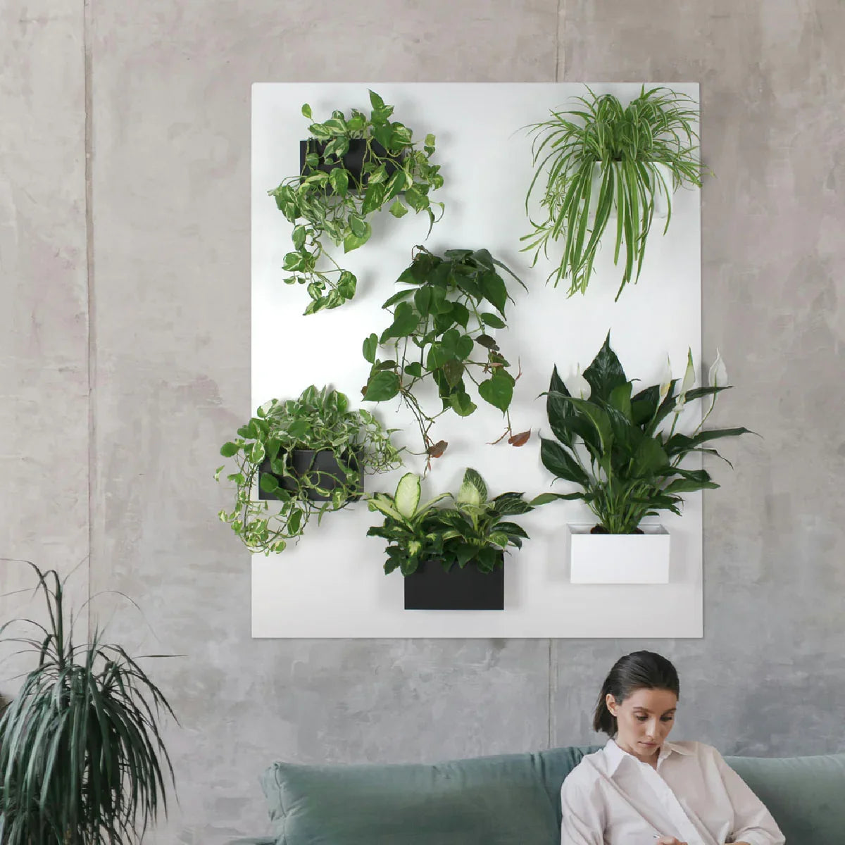 KalaMitica® Kreidetafel Magnetisch, Ohne Rahmen, 100x145cm, Weiss