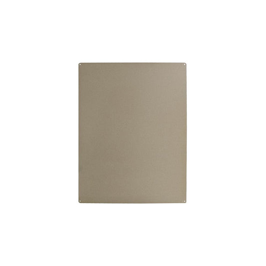 Magnetische Kreidetafel Kalamitica aus Stahl in Beige 57x74cm