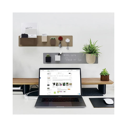 Magnetische Wandkreidetafel Silber