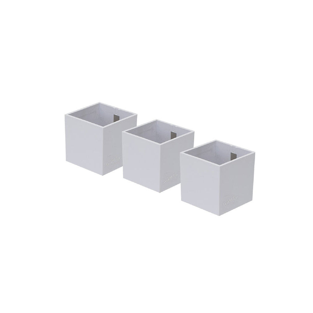 Magnetische Würfelbehälter Kalamitica Weiss
