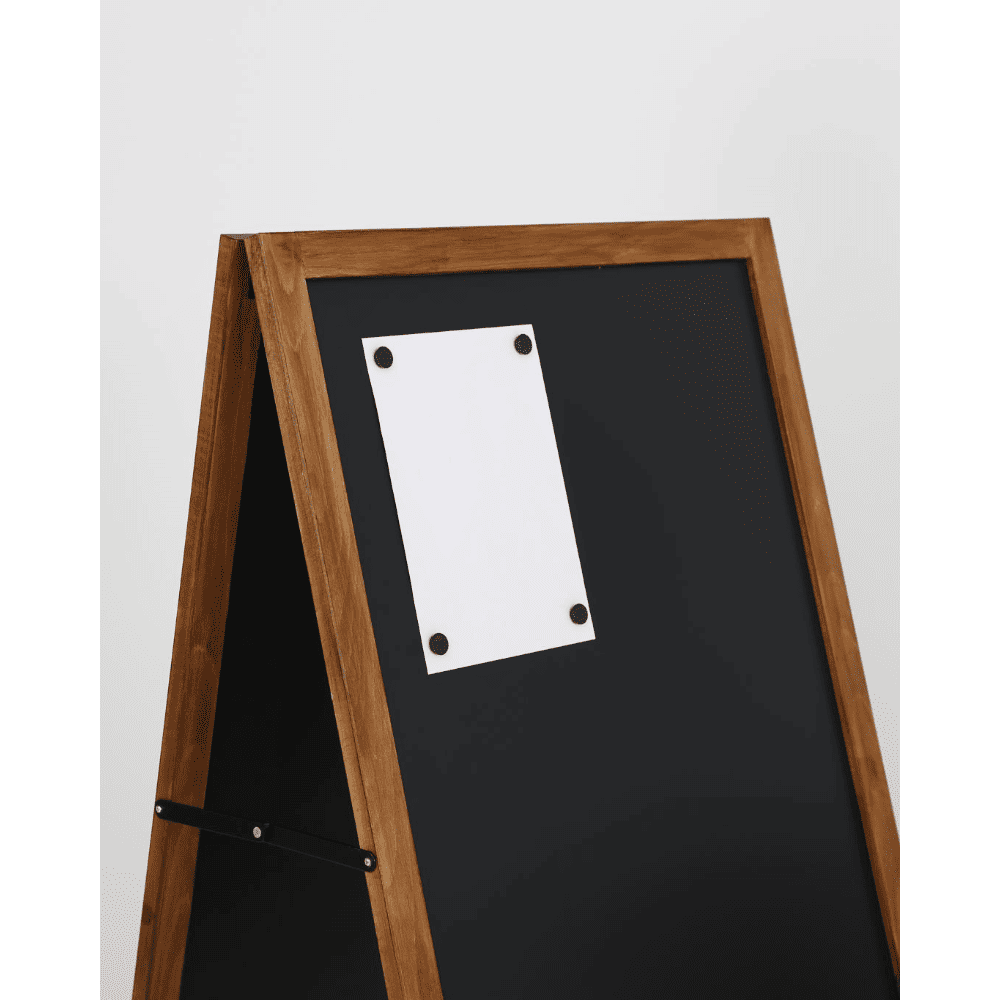 Magnetischer Kundenstopper - Kreidetafel