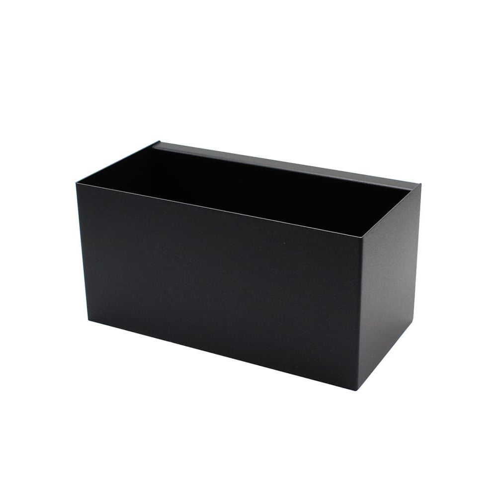 Magnetischer Stahlbehälter schwarz matt
