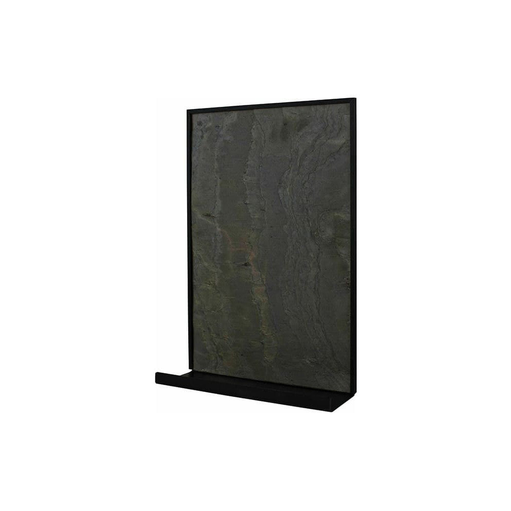 Magnettafel aus Schiefer für die Küche, Magnetboard Küche inklusive Magnethacke und Wandmontageset