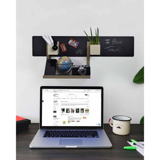 Magnettafel fürs Büro schwarz