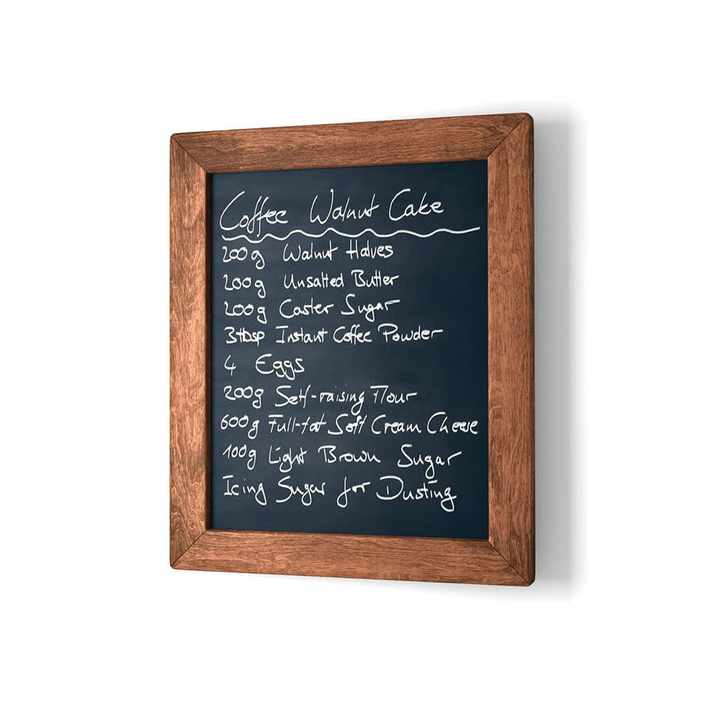 Menütafel magnetisch mit Holzrahmen