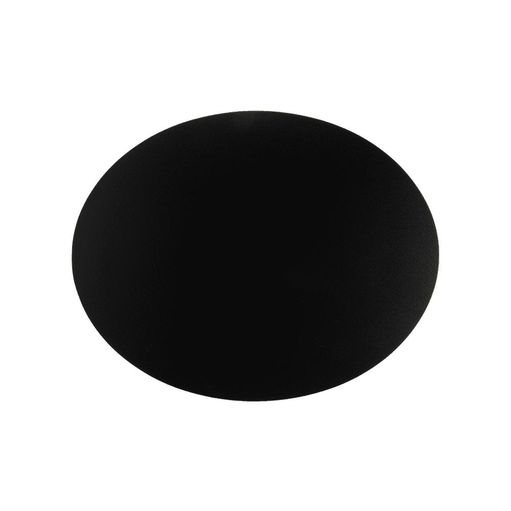 Ovale Kreidetafel ohne Rahmen für die Verwendung als Wandkreidetafel, Kreidetafel Silhouette oval für die Verwendung als Osterei oder als Preistafel