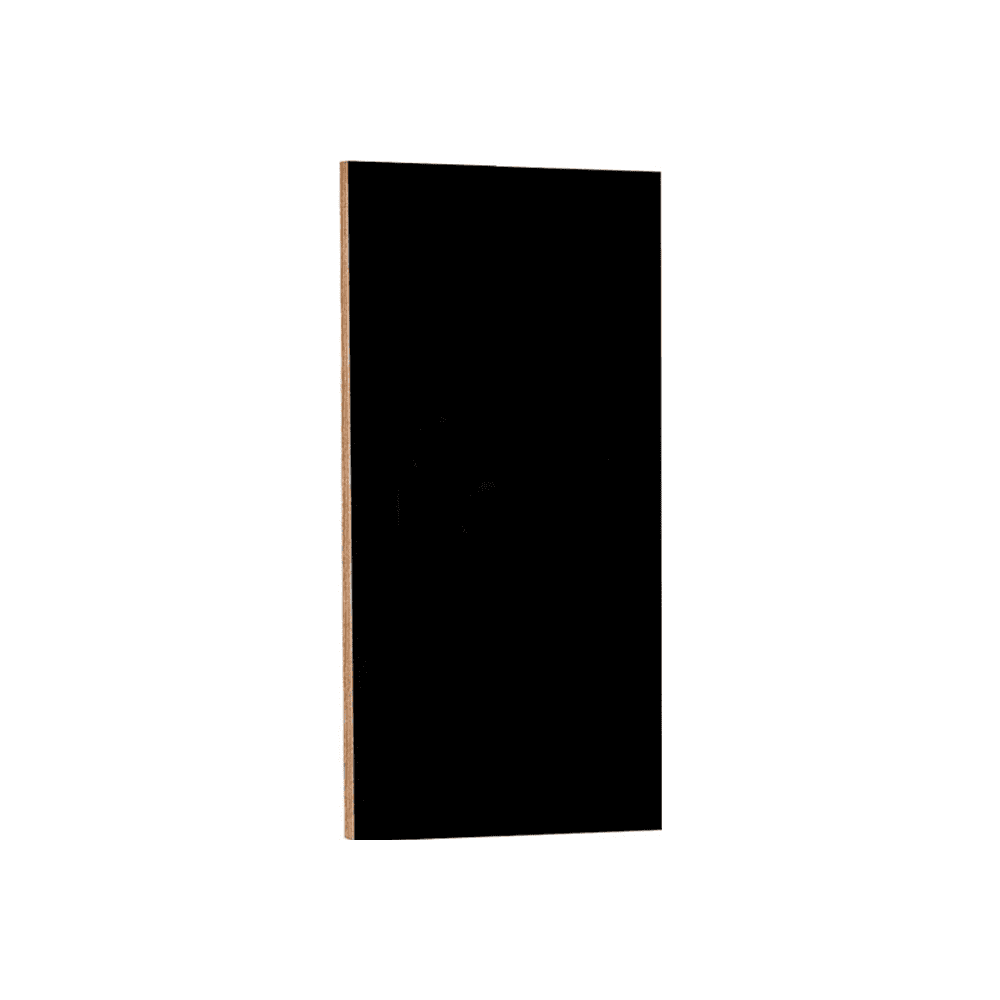 Rahmenlose Kreidetafel schwarz 60x115cm, Kreidetafel ohne Rahmen im Format 60x115cm zum Aufhängen mit Hacken