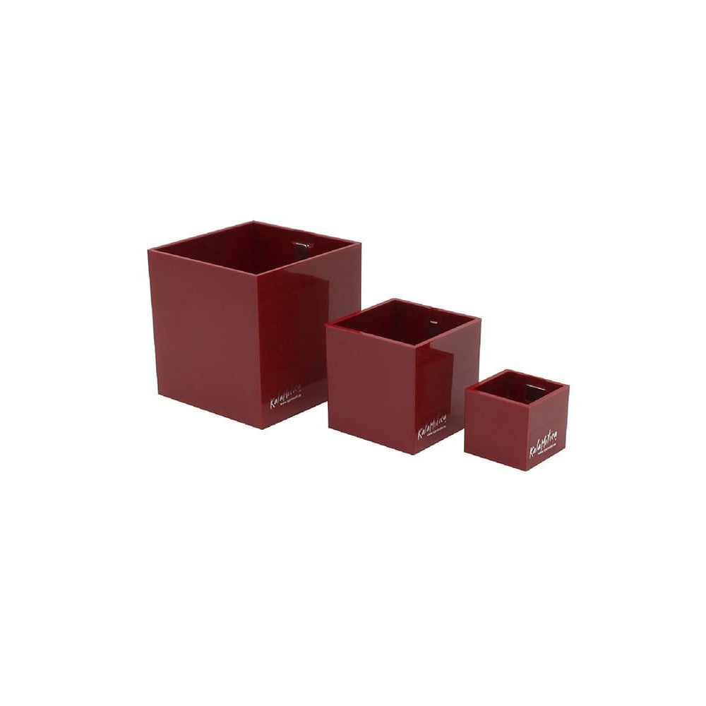 Rote Blumentöpfe magnetisch Kalamitica