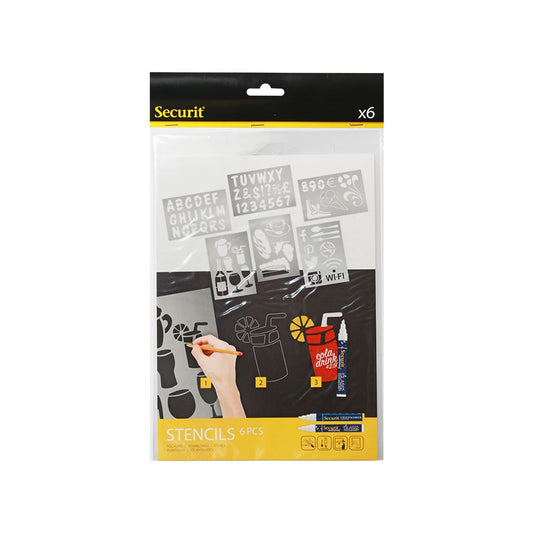 Schablonen für Kreidetafeln und Glas zum Nachzeichnen mit Kreidemarker