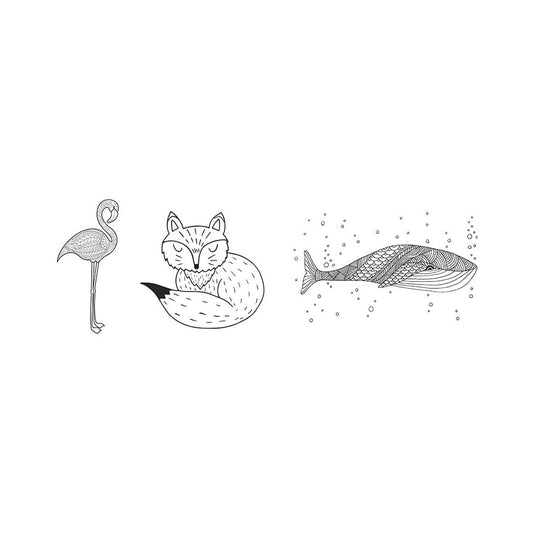 Securit Fensterschablonen Animal