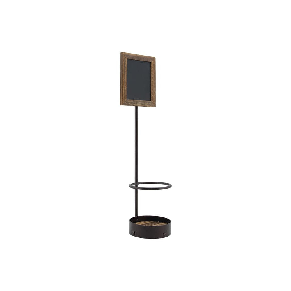Securit Tischkreidetafel mit Weinhalter 1 Flasche