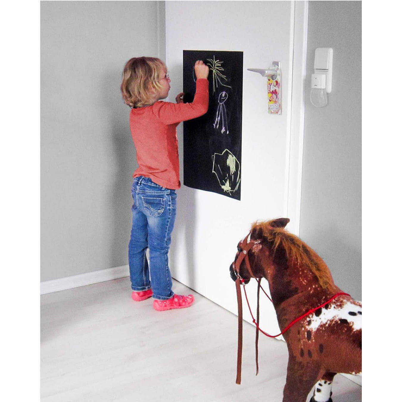 Tafelkreide Folie für Kinder magnetisch
