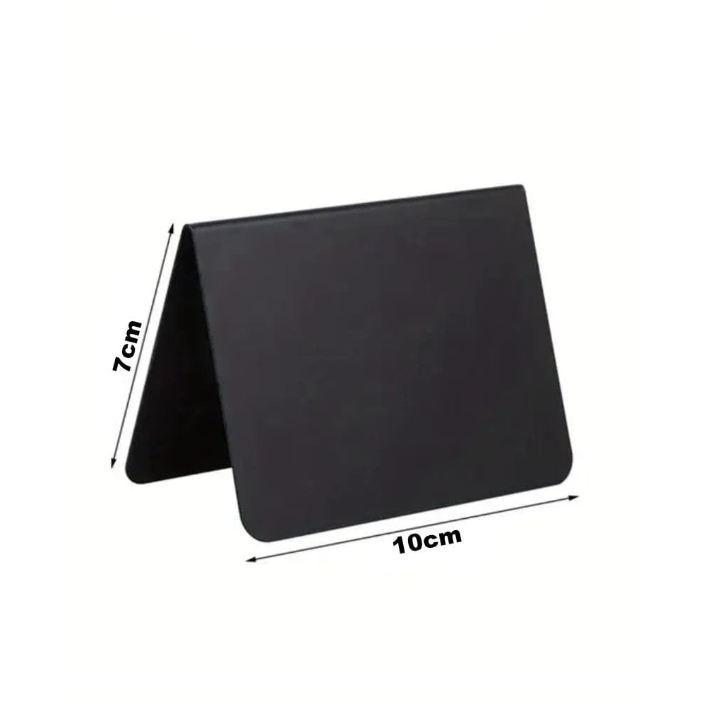 Tischkreidetafel A-Form 10x7cm, 10er Set