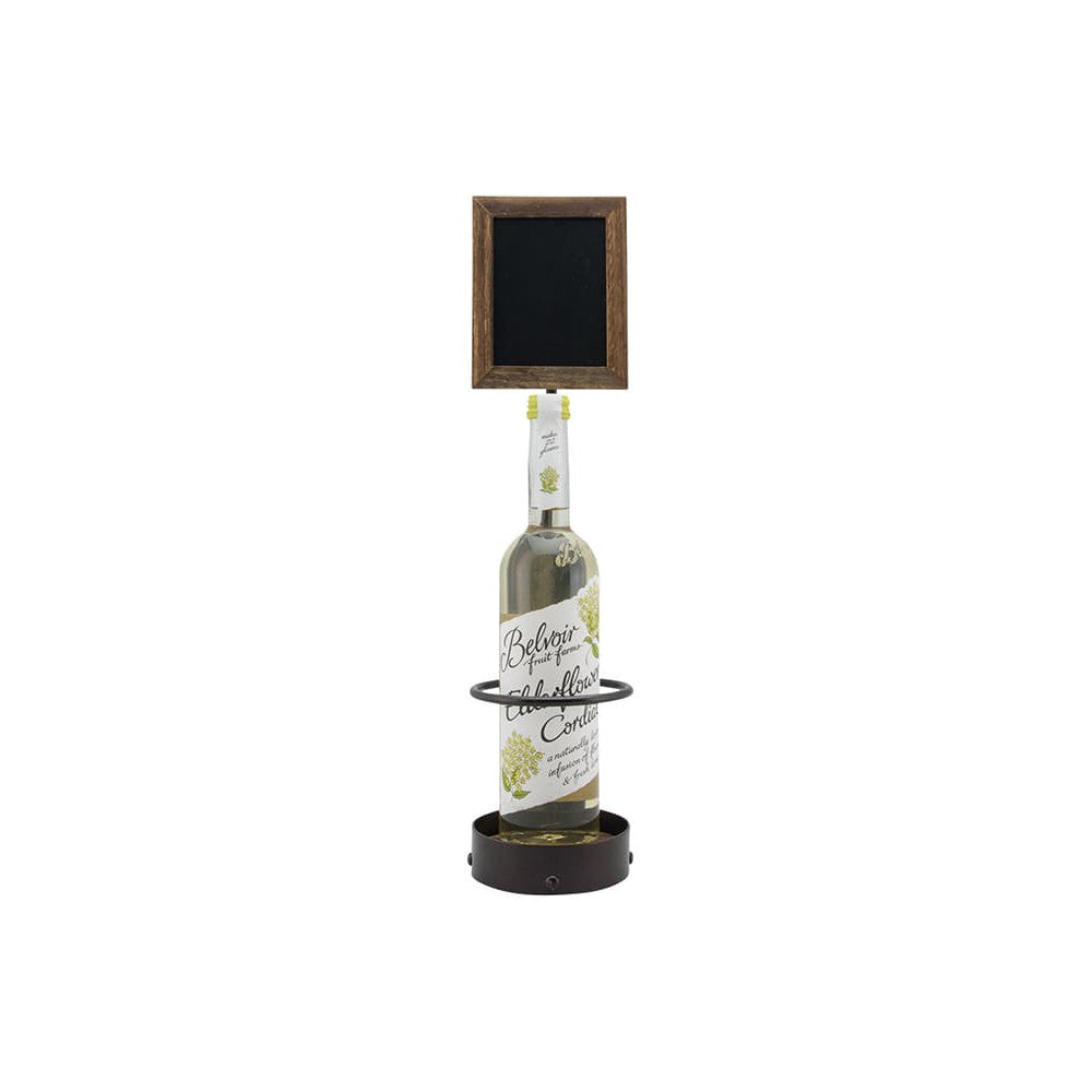 Tischkreidetafel Securit mit Weisswein Flasche